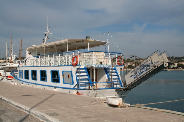 Porto Heli - One of many excursion boats